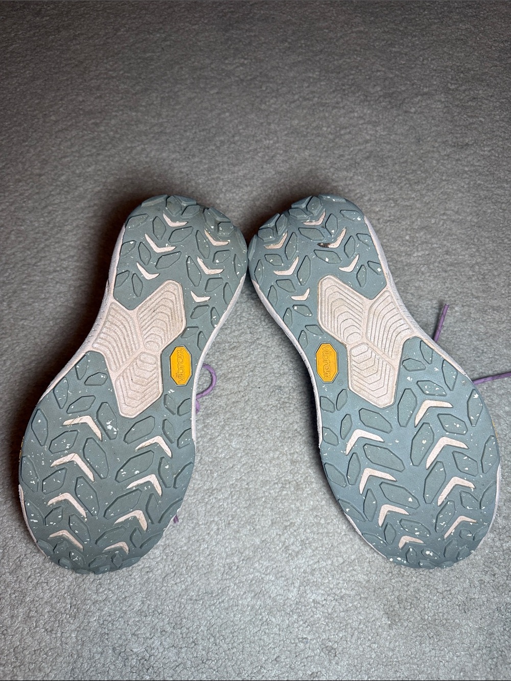 Hoka Transport Women's Light Pink and Lavender Hiking Shoes - Picture 7 of 15